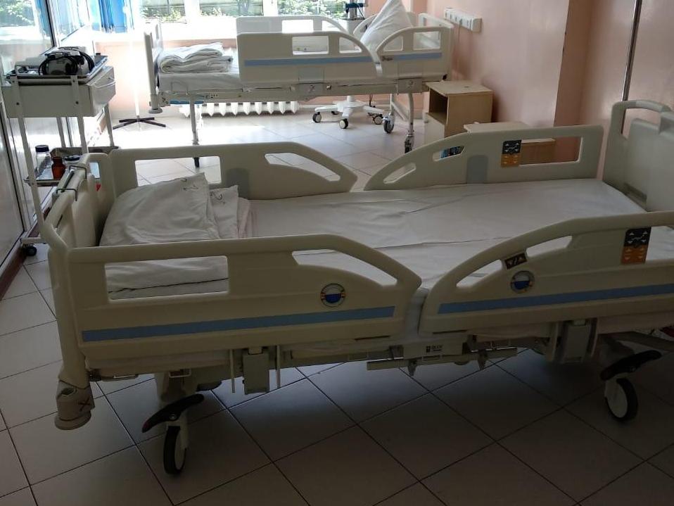 Детская городская инфекционная больница Алматы получила 5 новых реанимационных кроватей
