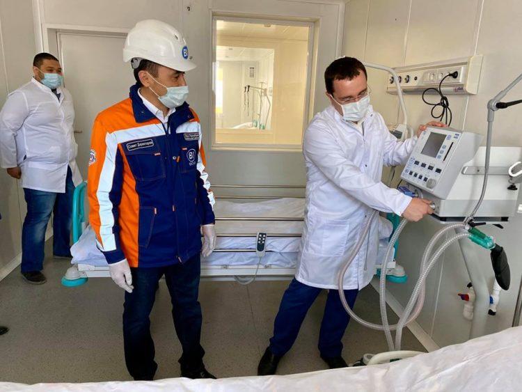 Госпиталь за 15 дней. Айдын Рахимбаев сообщил о завершении строительства в Нур-Султане