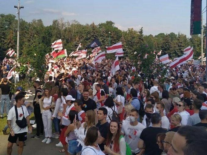 Как прошел третий воскресный марш в Минске