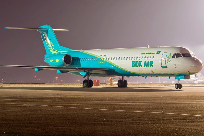Деятельность авиакомпании Bek Air приостановлена в Казахстане