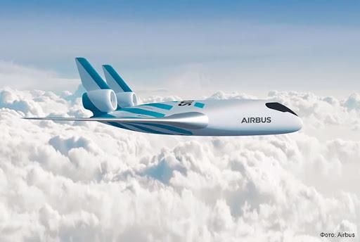 Airbus показал самолёт будущего без иллюминаторов