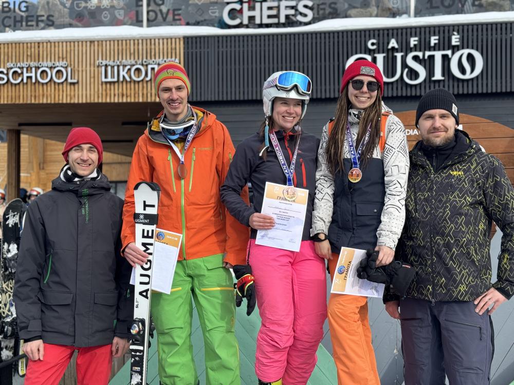 На Шымбулаке прошел 4 этап соревновании по горным лыжам