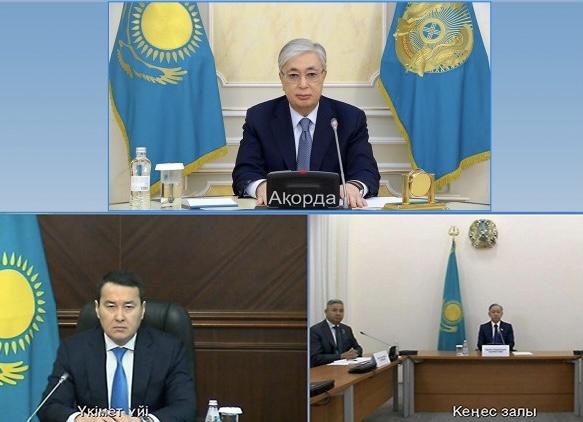 Токаев: Вместе мы построим новый Казахстан!