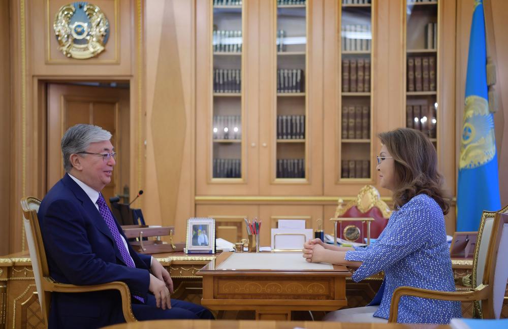 О чем говорил Токаев с Даригой Назарбаевой