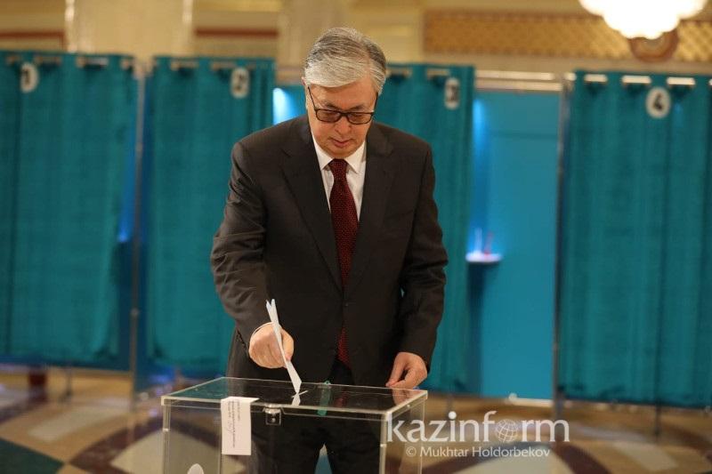 Историческим днем назвал выборы Касым-Жомарт Токаев