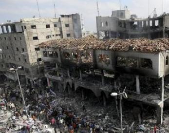 Израиль нанес мощный удар по городу Газа