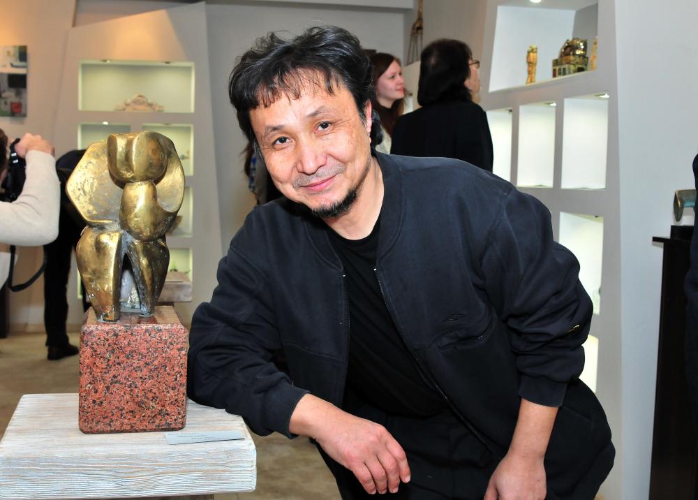 Аскар Есдаулет: В скульптуре я ищу казахское, пытаюсь поймать архаику