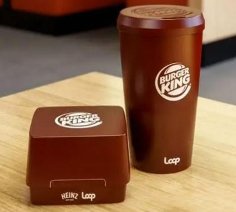 Многоразовую упаковку для бургеров создала компания Burger King