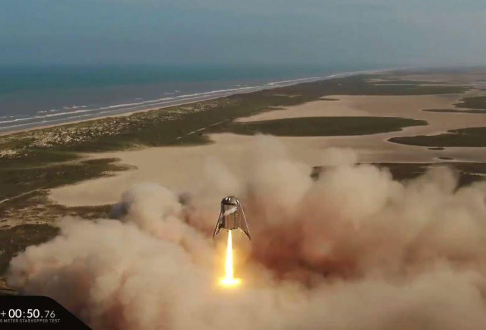 SpaceX провела успешное испытание корабля для межпланетных путешествий