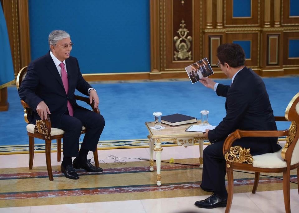 Тоқаев Қытай телеарнасына сұхбат берді: президент не туралы айтты