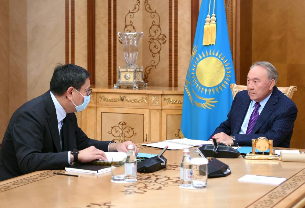 Елбасы встретился с Председателем Национального Банка Ерболатом Досаевым