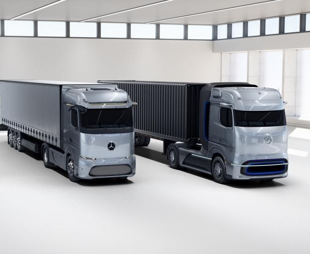 Mercedes-Benz представил прототип водородного грузовика